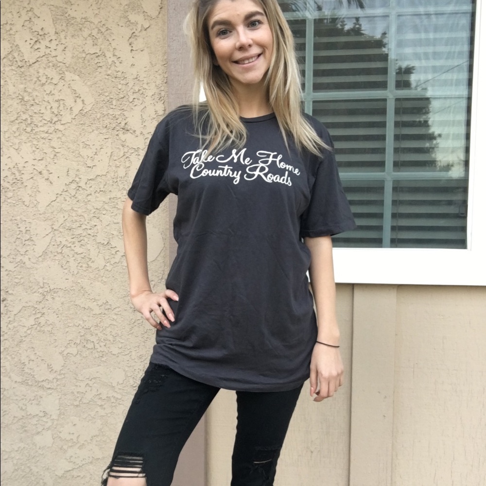 BNWOT Bandit Brand ‘Take Me Home Country Roads Tee